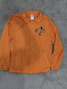 Disney Orange Lightweight Zip Jacket
